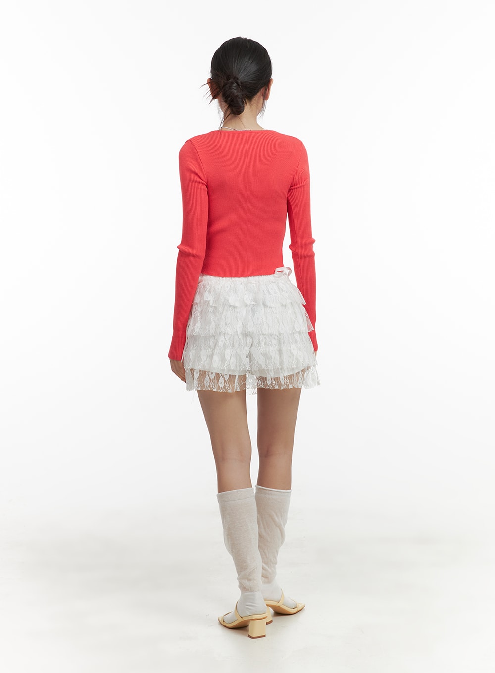 ruched-floral-lace-mini-skirt-oa419