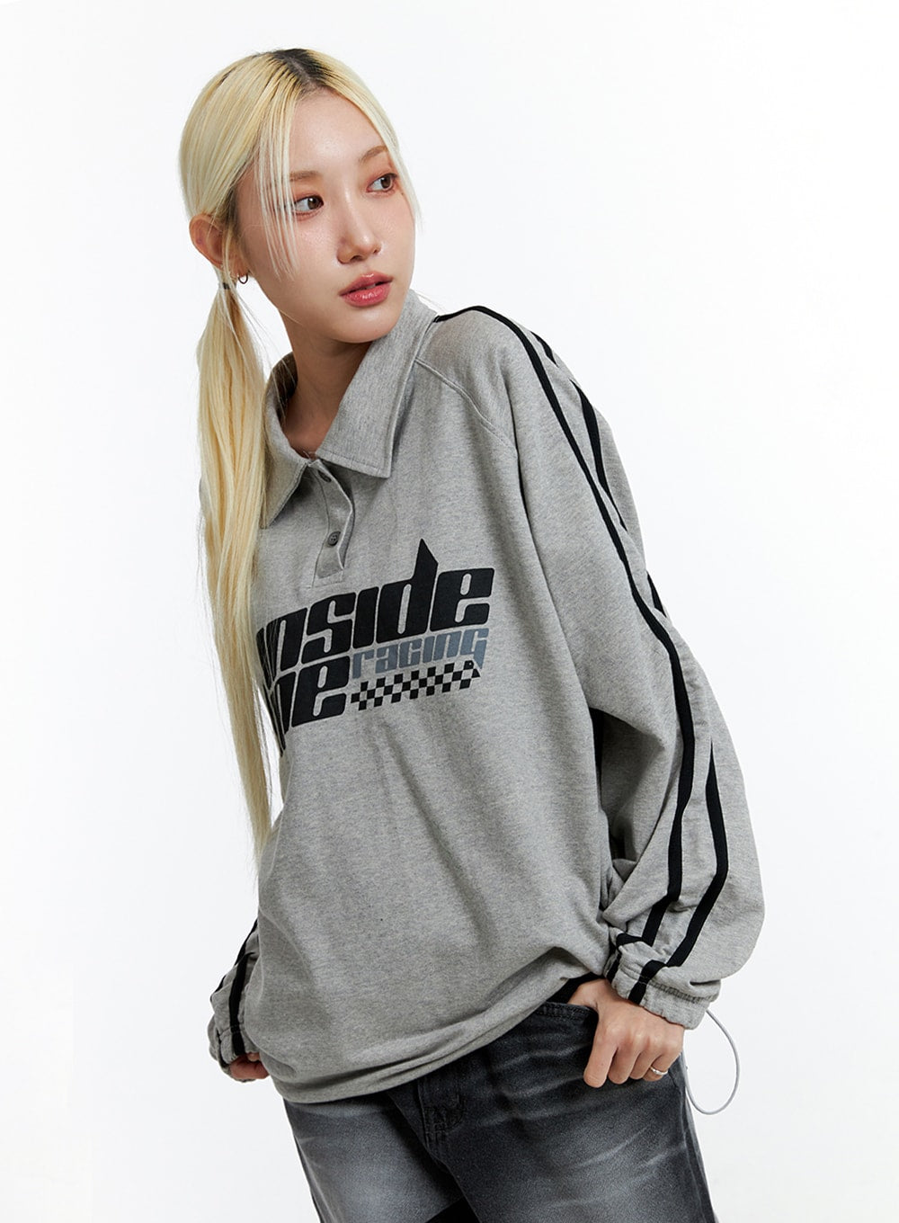 Women's College Graphic Sweatshirt, adidas Originals