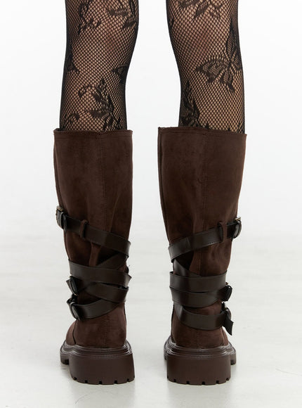 buckle-chic-faux-leather-long-boots-io430