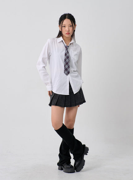 Check Pattern Necktie CN10