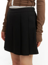 waist-banding-pleated-mini-skirt-cm427