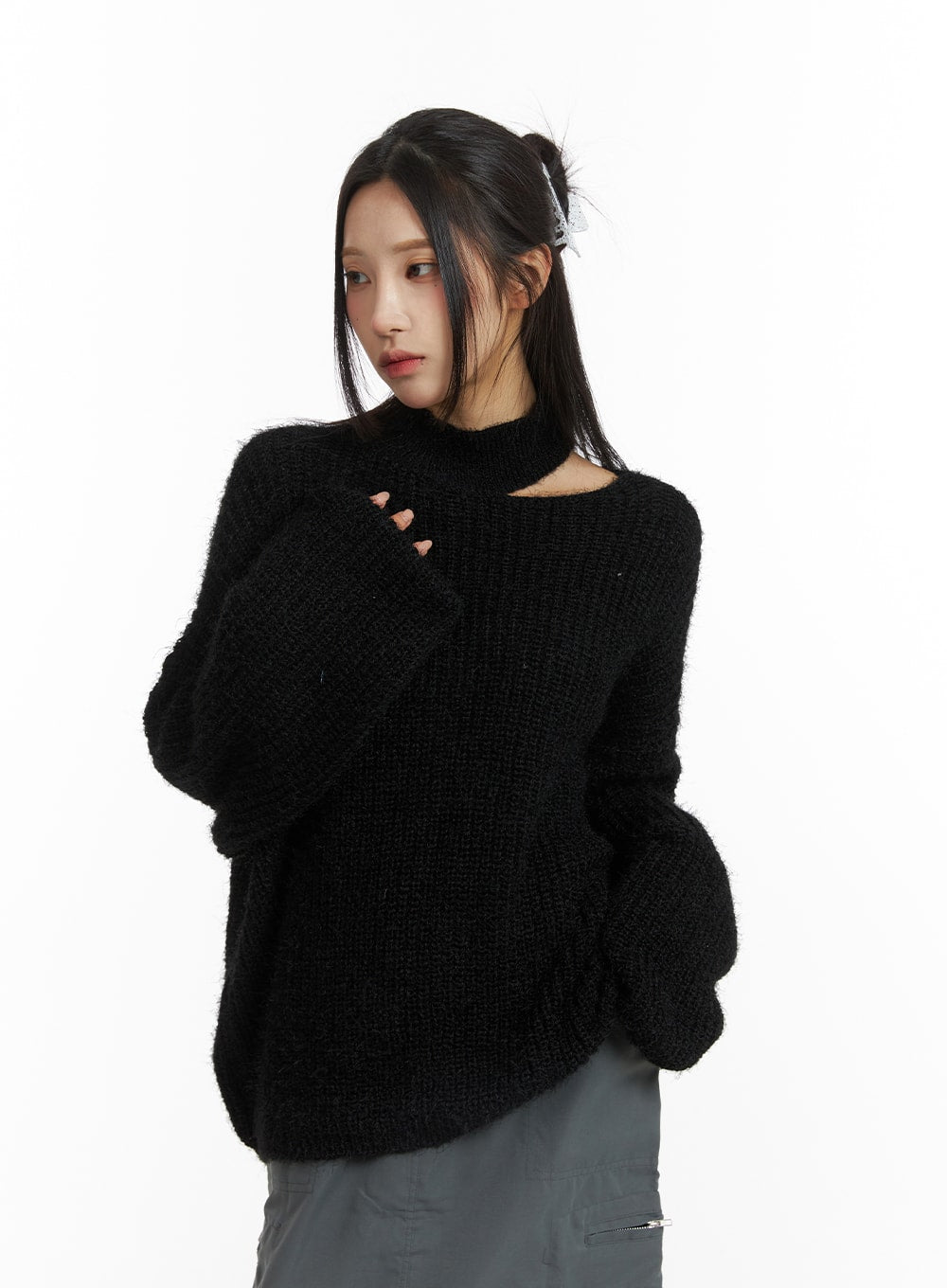oversized-asymmetrical-neck-knit-sweater-cj417