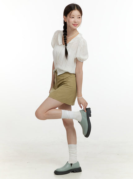 cotton-solid-mini-skirt-ol424