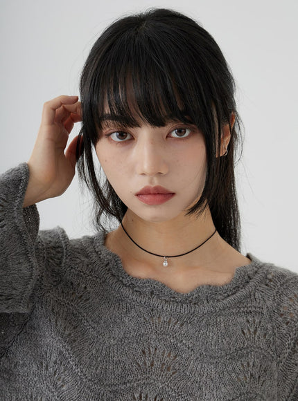 Pearl Choker Necklace OO24