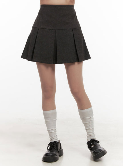 Classic Pleated Mini Skirt IJ510