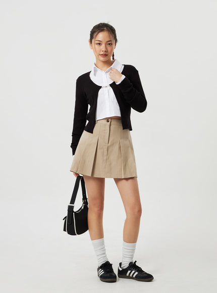 Ribbed Knit Cardigan CM303