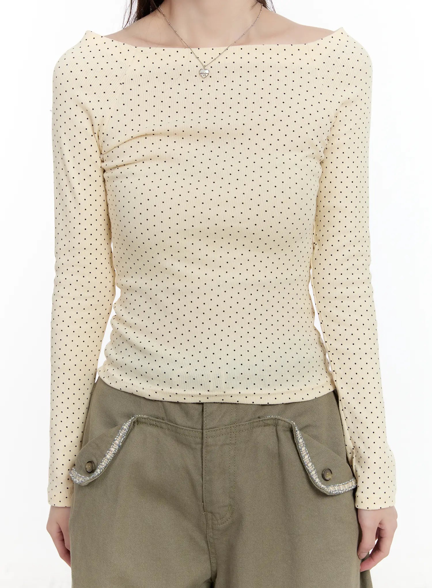 polka-dot-off-shoulder-long-sleeve-top-cm510