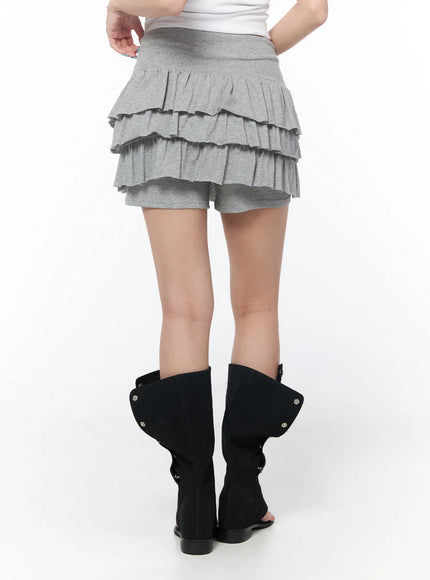 basic-tiered-ruffle-mini-skort-cy529