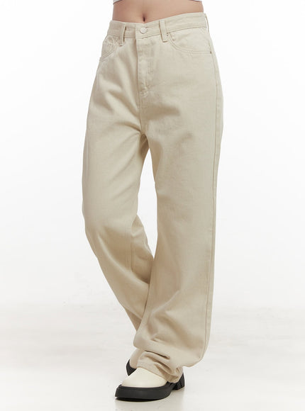 Fleece-Lined Wide-Leg Trousers CJ515