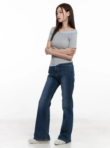 solhee-classic-flare-denim-jeans-cl524