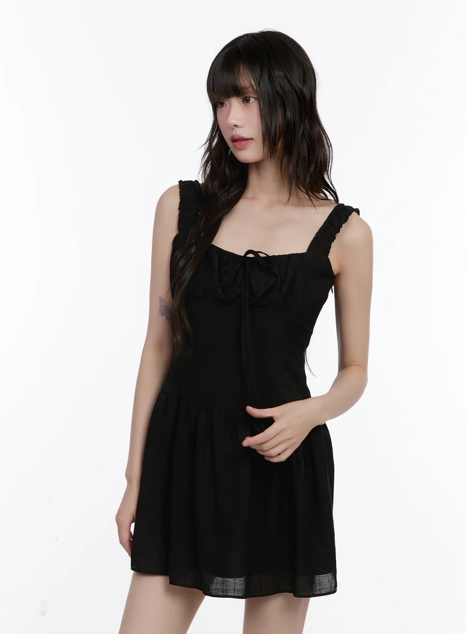 casual-babydoll-mini-dress-cl507