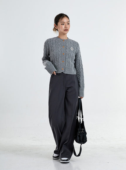 Basic Wide Tailored Pants CO06