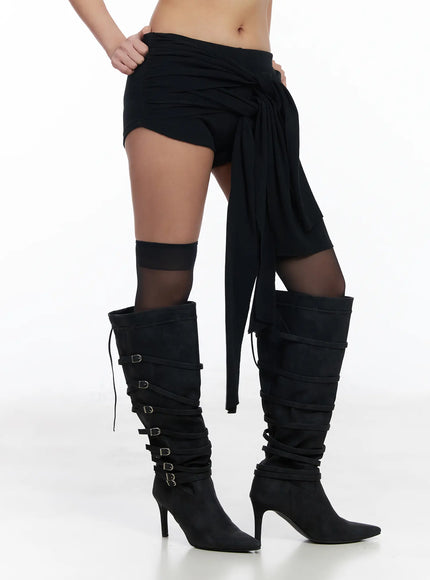 double-ribbon-layered-shorts-cm525