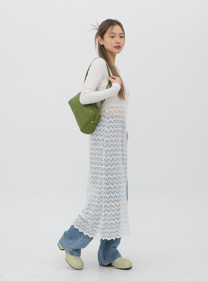 Torn Wide Leg Jeans C1002