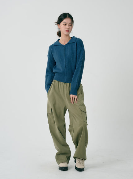 Cargo Wide Pants ID08
