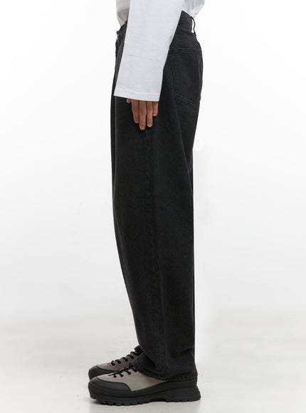 mens-pintuck-washed-denim-jeans-id406