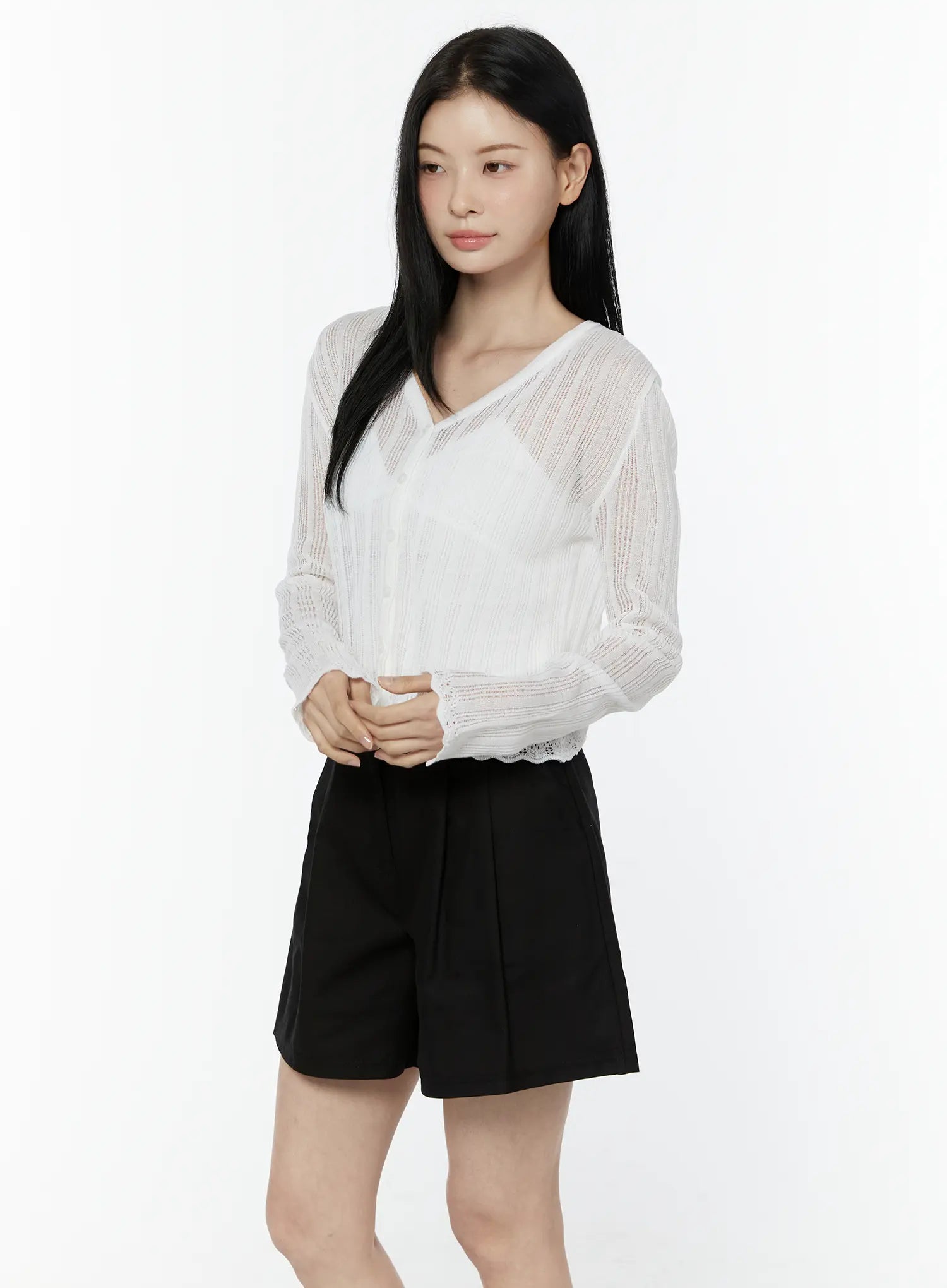 sheer-v-neck-cardigan-iu505