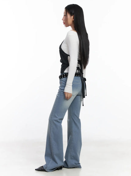 Striped Halter Bustier CF503