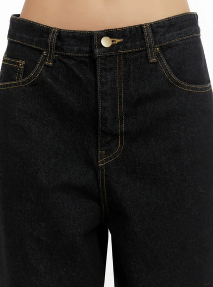 Noemi Wide Leg Stitch Jeans ID525