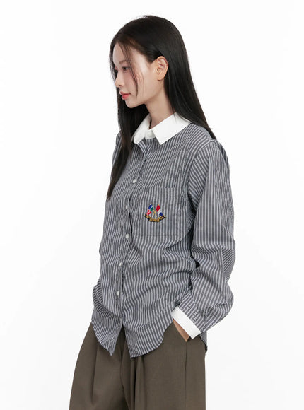 embroidered-stripe-shirt-cn504