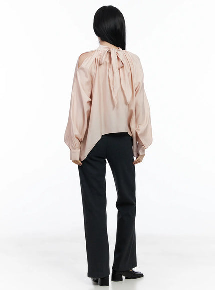 chic-open-shoulder-scarf-blouse-cj519