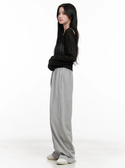 Comfy Wide-Leg Sweatpants CL515