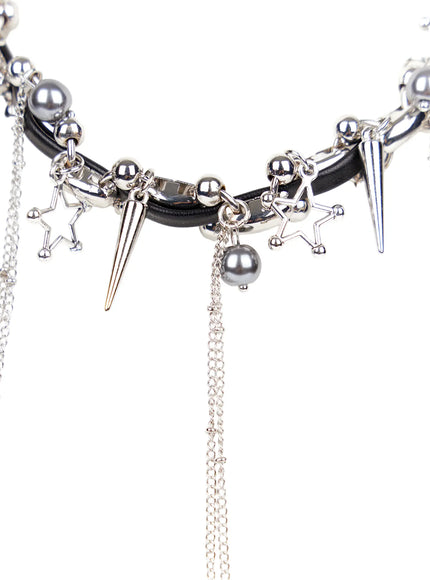 star-charm-faux-leather-choker-necklace-ca527
