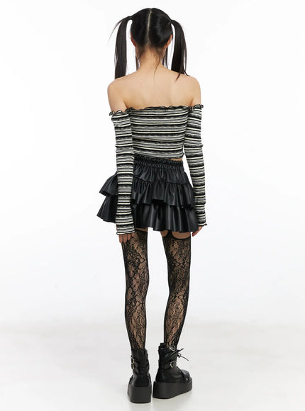 cropped-striped-off-shoulder-long-sleeve-top-cd522