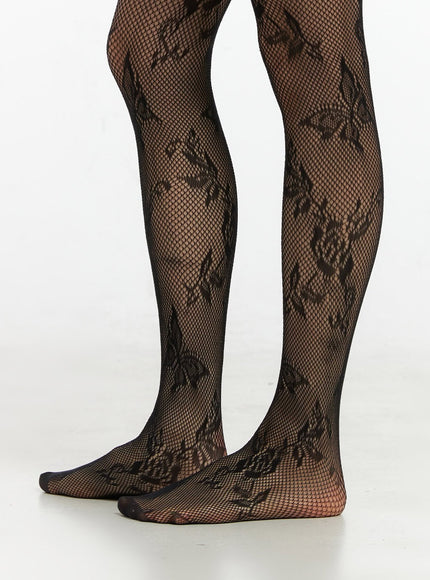 butterfly-floral-sheer-stockings-io430