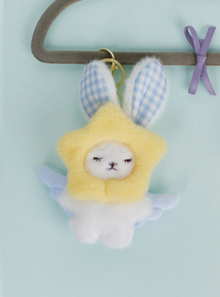 Yellow Star Character Keychain IA524