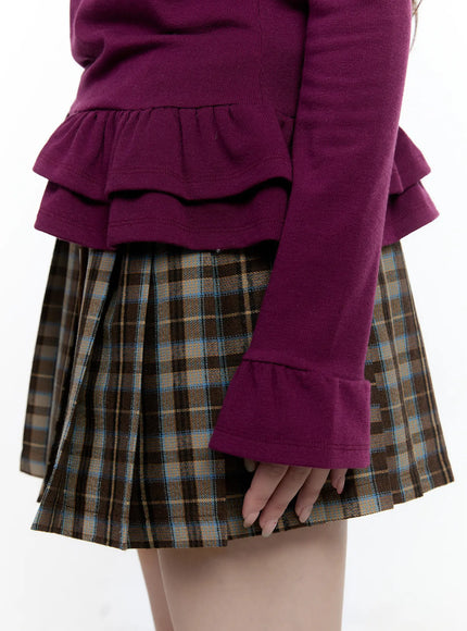 ruffled-frill-hem-u-neck-blouse-cn525