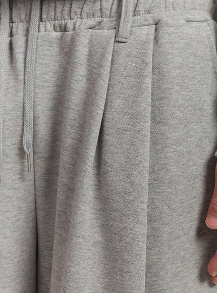 Men's Pintuck Wide-Leg Sweatpants IA510