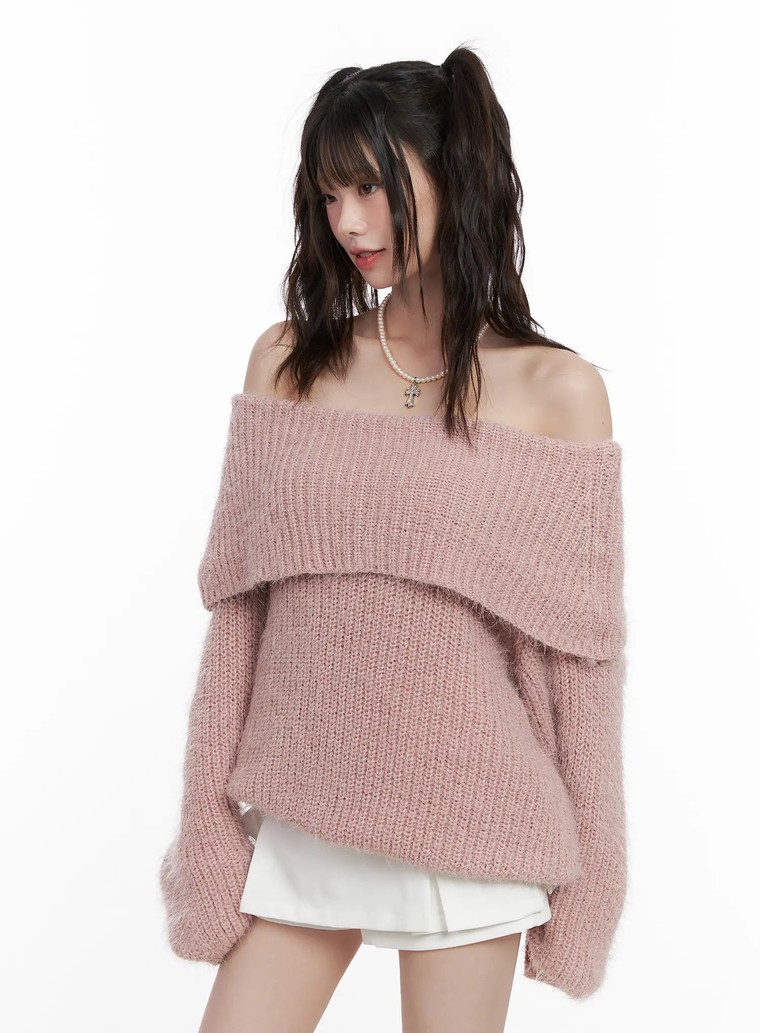 oversized-off-shoulder-fuzzy-knit-sweater-cn510