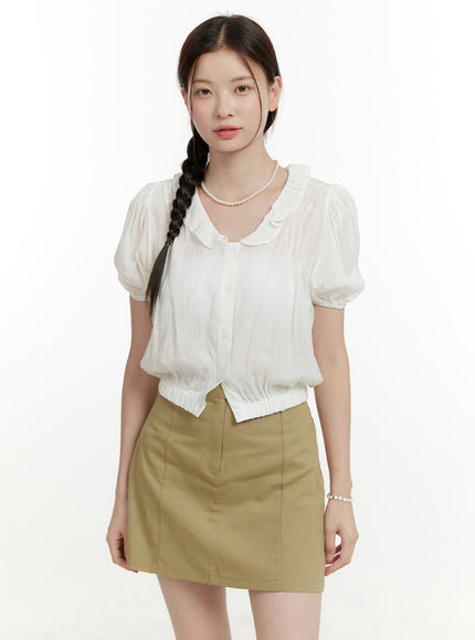 puff-sleeve-frill-blouse-ol424