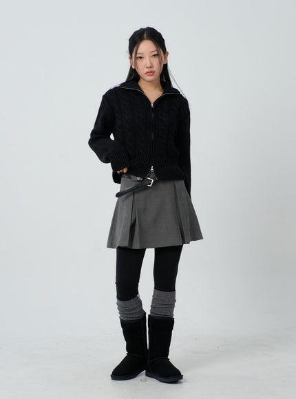 Kniehohe Stricksocken CJ303