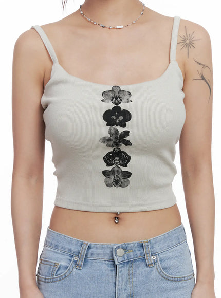 floral-graphic-ribbed-tank-top-cl510