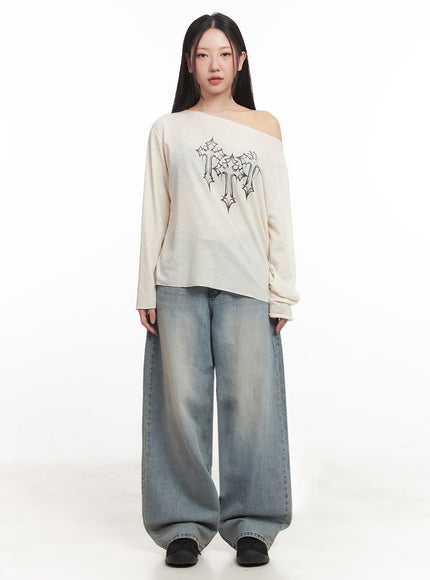 one-shoulder-sheer-long-sleeve-graphic-top-im528