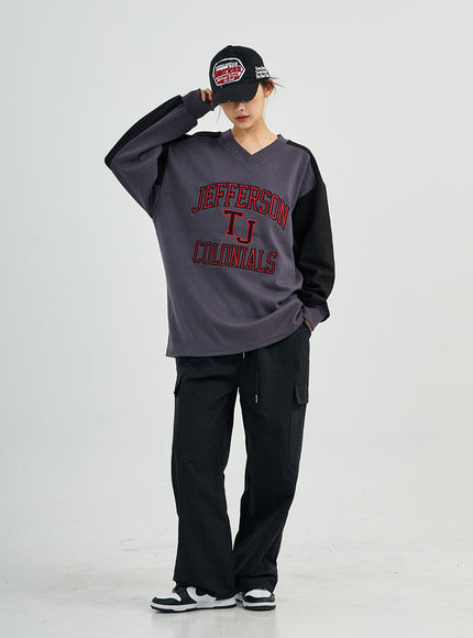 Selena Nylon Cargo Wide Pants CS23