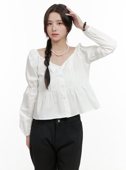 sweetheart-buttoned-cotton-blouse-og409