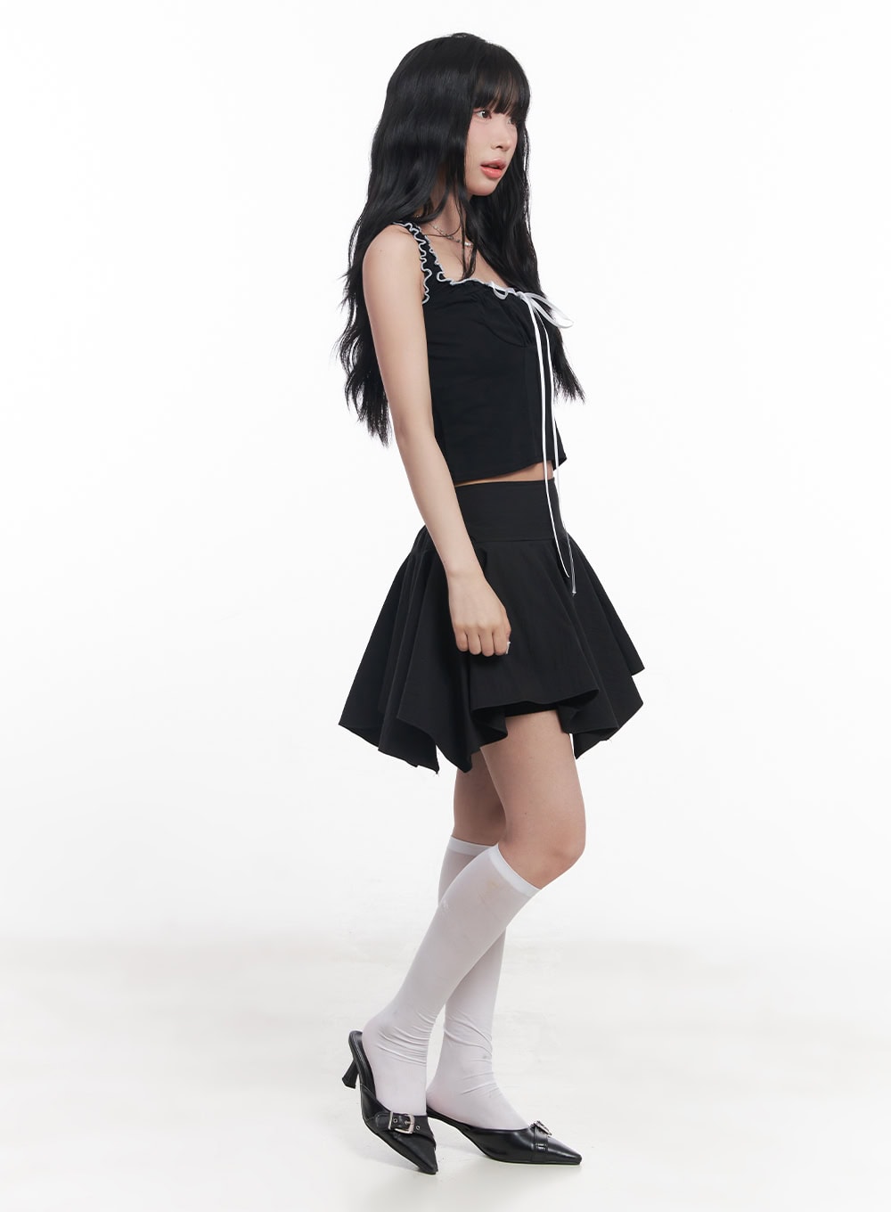 shirred-ribbon-crop-tank-top-cy527