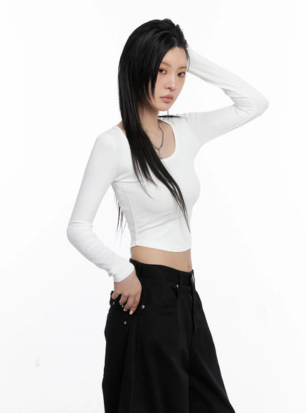 round-neck-ribbed-long-sleeve-crop-top-cs512