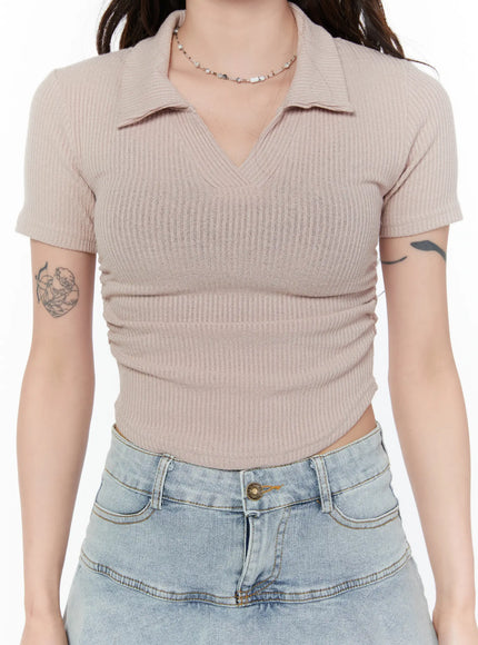ribbed-v-neck-collared-tee-cy514