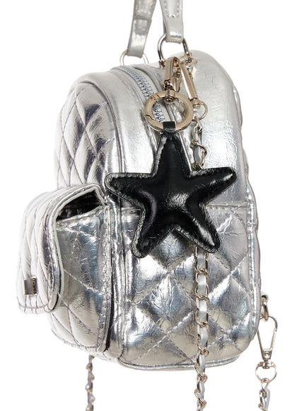 faux-leather-star-keyring-im527