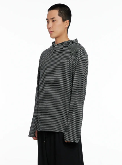 mens-striped-long-sleeve-hoodie-is502