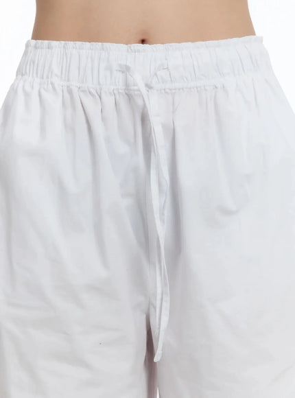 Frilled Cotton Shorts IM509