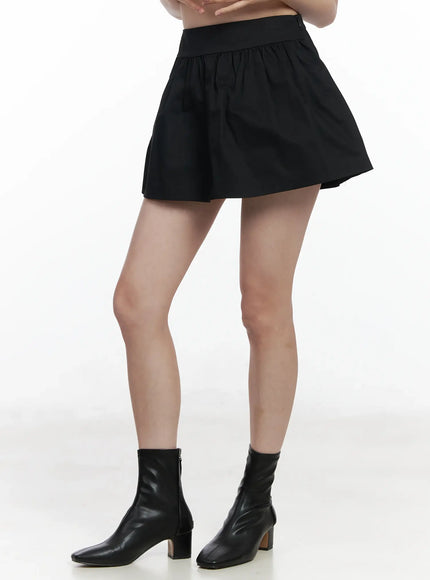 cotton-shirred-a-line-mini-skirt-if524