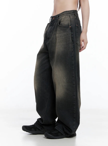 Bobo Relaxed Fit Vintage Washed Jeans CG529