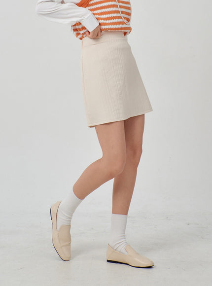 High Waist Mini Skirt IM315