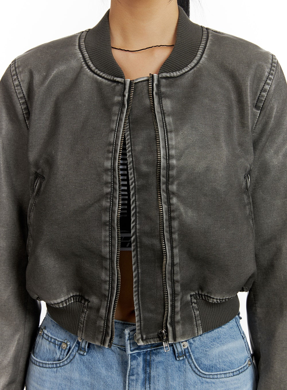 faux-leather-stand-collar-vintage-jacket-cm407