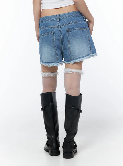 vintage-style-denim-shorts-cy529